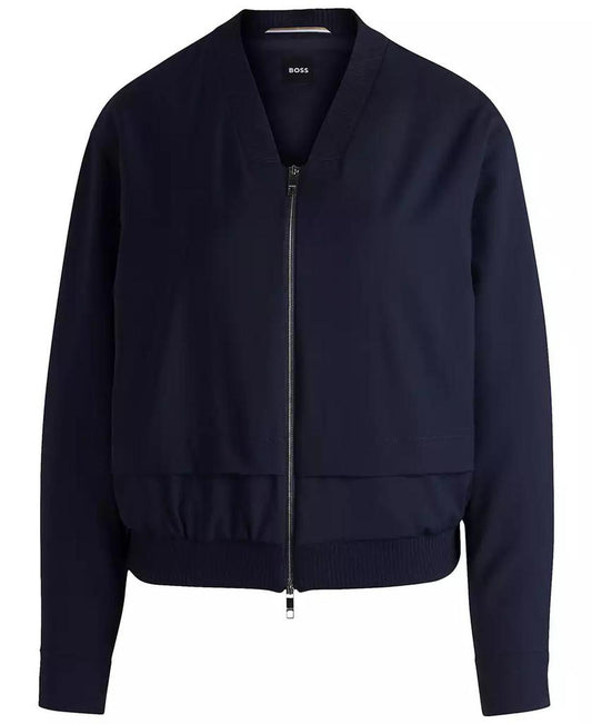 Women's Layered Effect Oversized Jacket