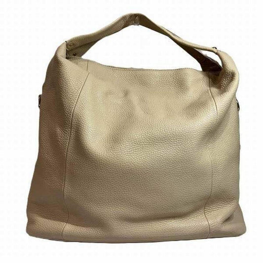 Leather Handbag Shoulder Bag (Pre-Owned)