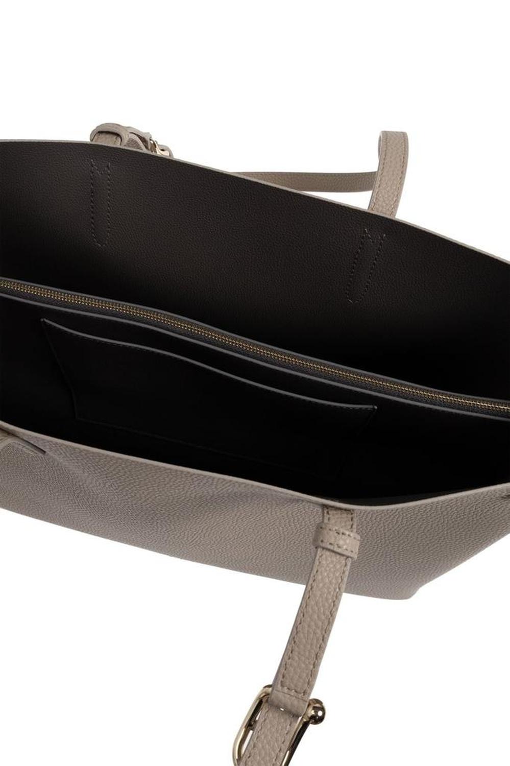 Furla Ava Logo Printed Large Shopper Bag