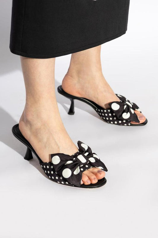 Kate Spade Polka Dot Bow Sandals