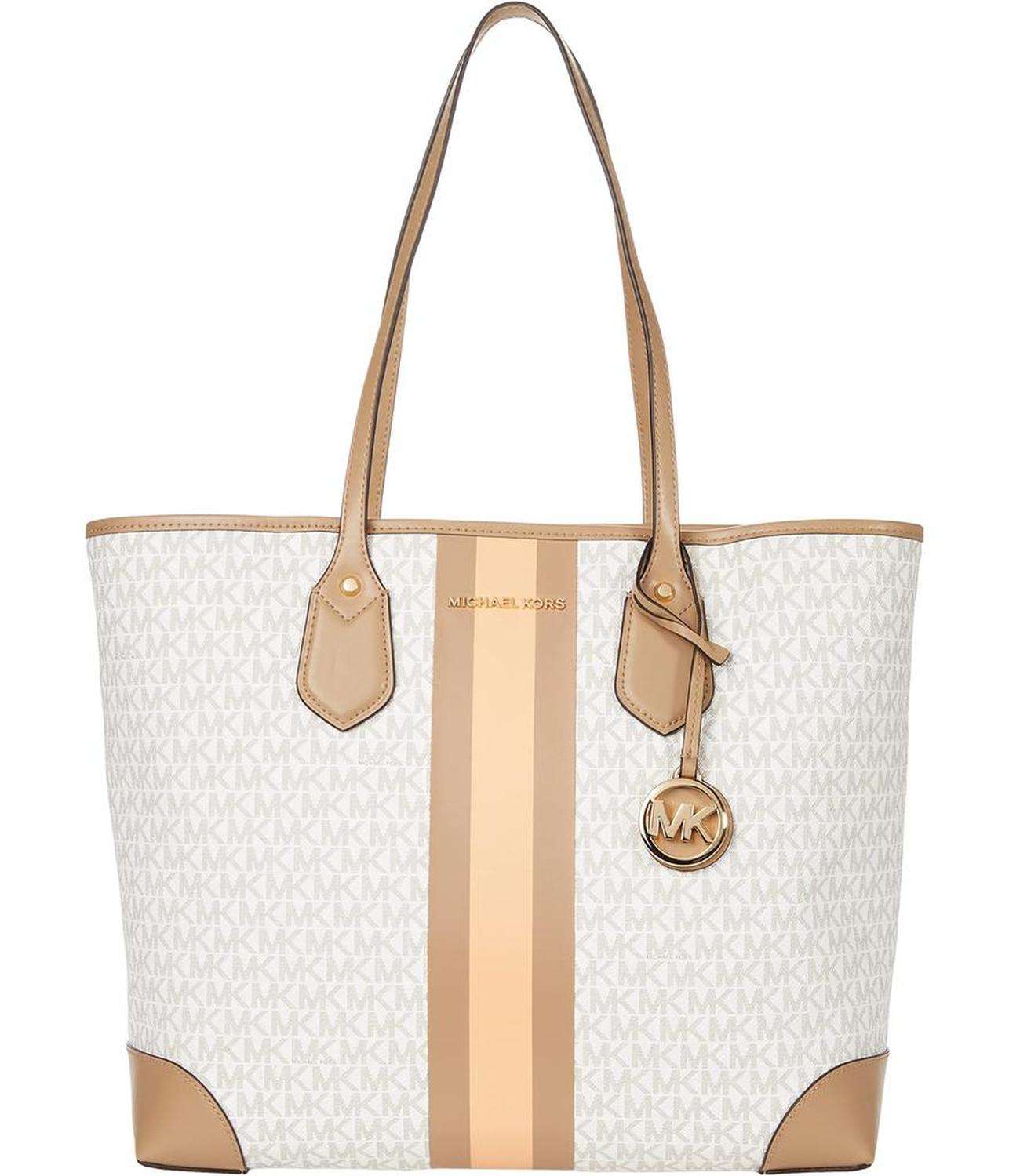 Eva MK Signature PVC Nylontote with Pouch