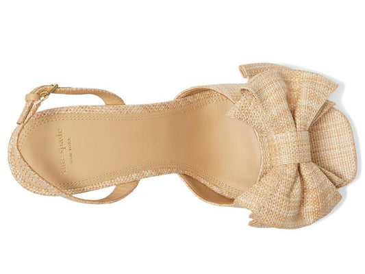 Beau Raffia Heeled Sandal