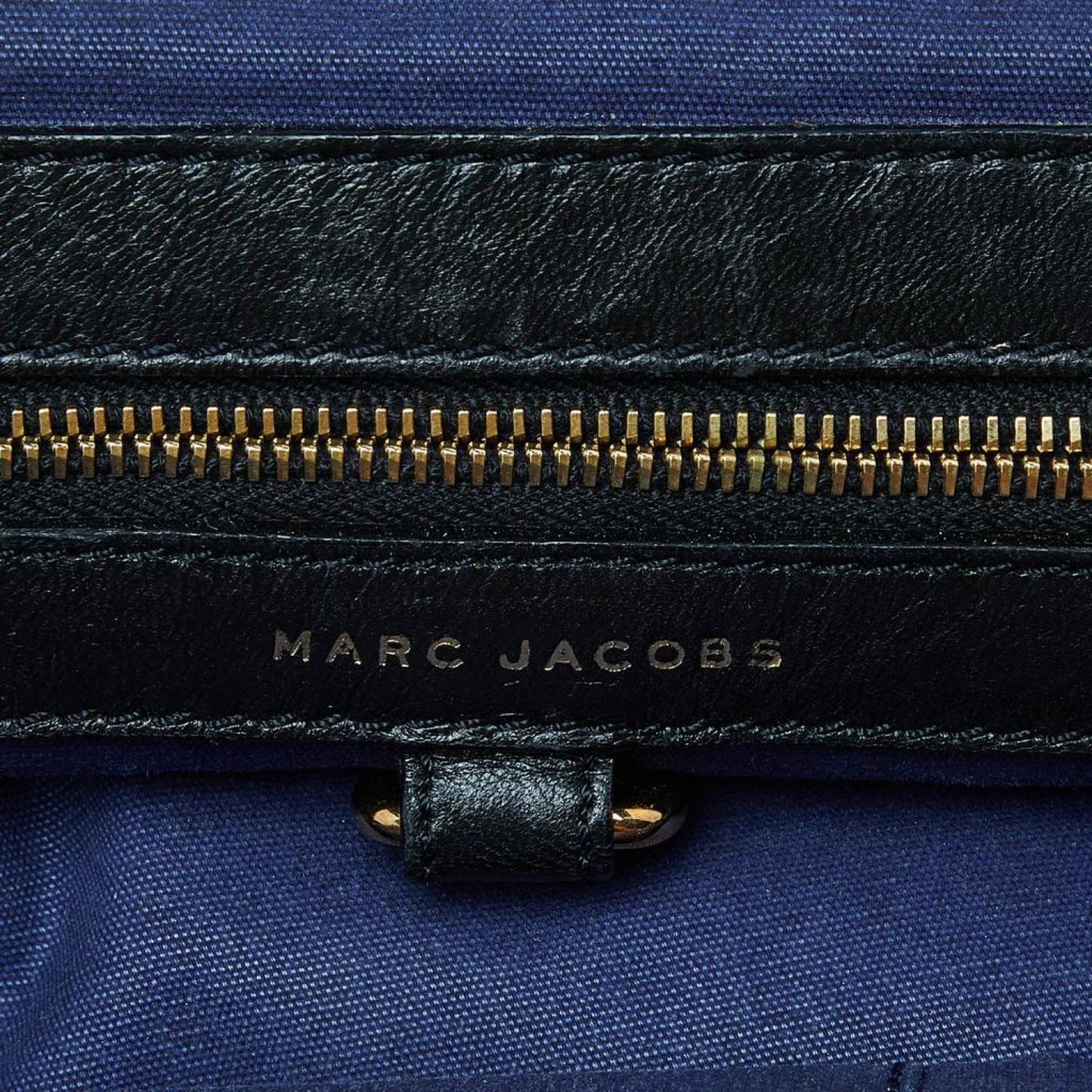 Marc Jacobs Leather Safety Pin Stam Satchel