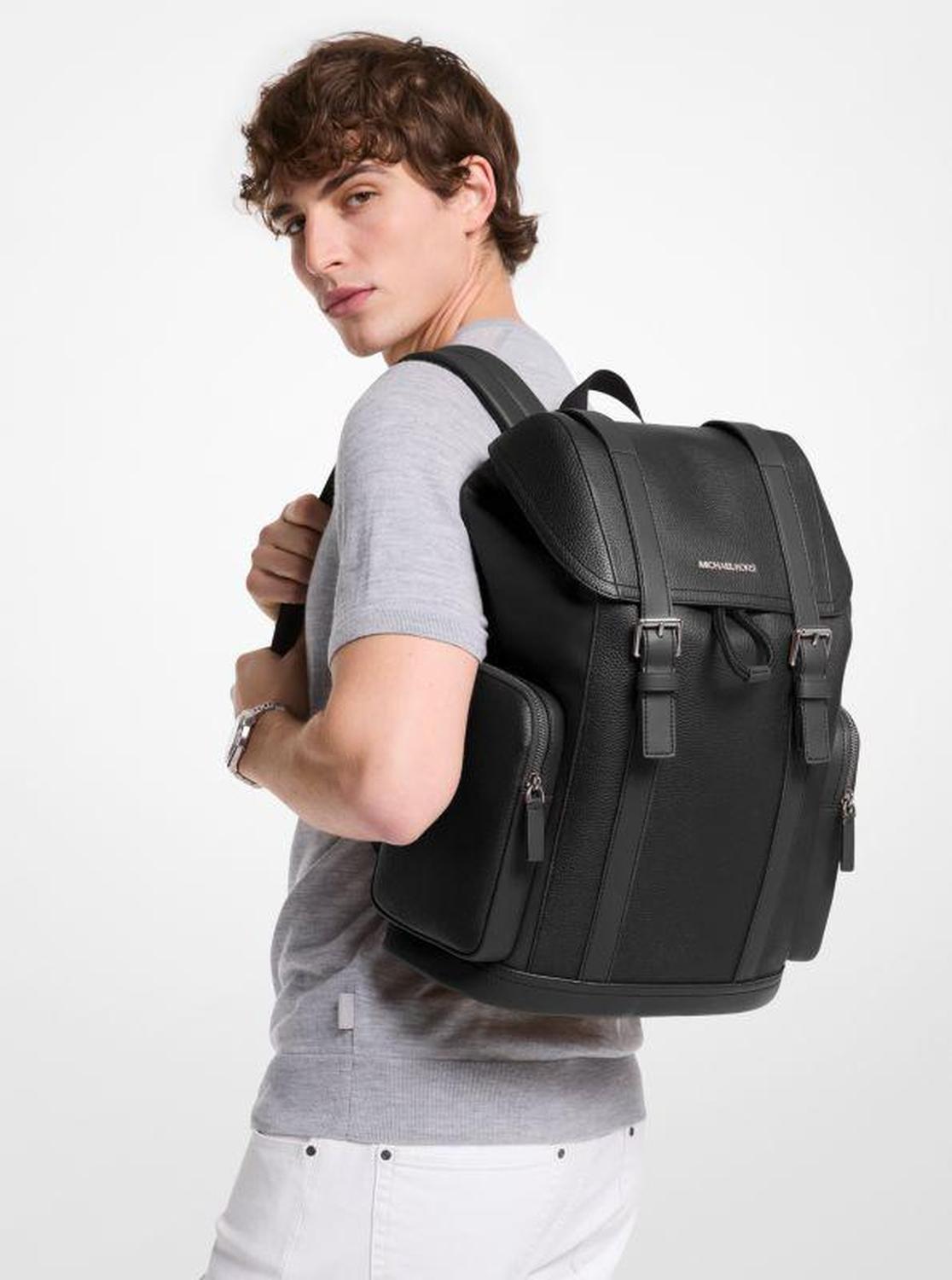 Cooper Pebbled Leather Backpack