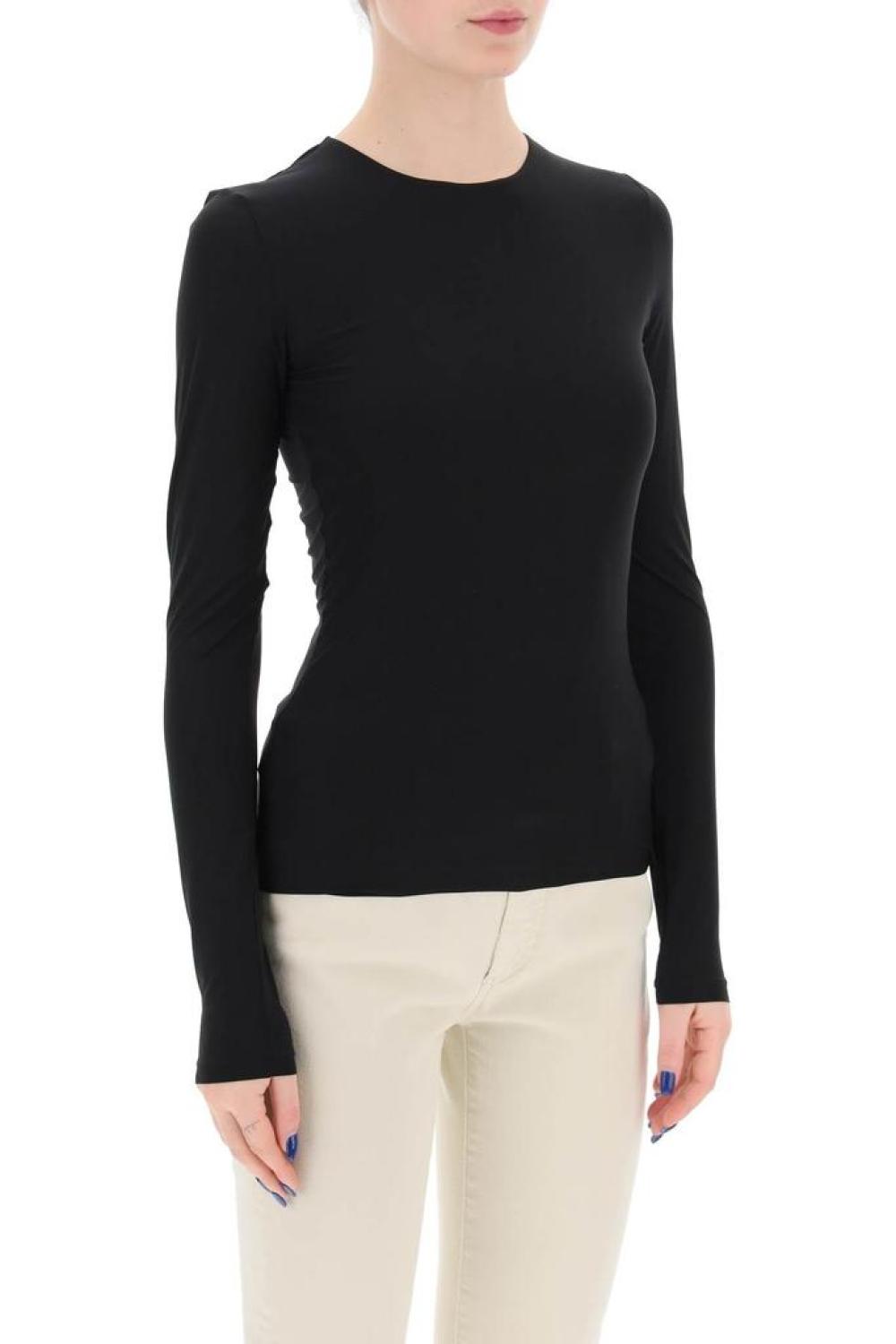 Sportmax Stretch Jersey Long-Sleeved T-Shirt