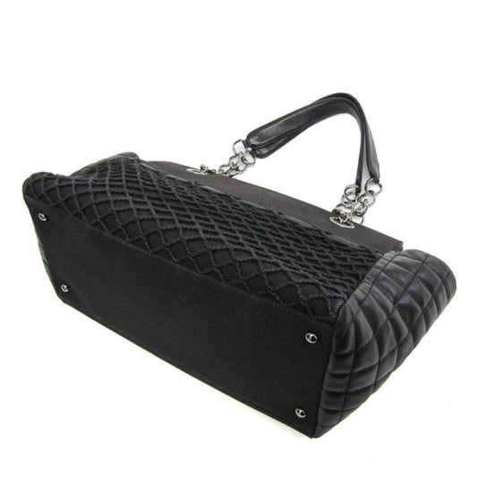 Chanel Chocolate Bar  Canvas Tote Bag (Pre-Owned)