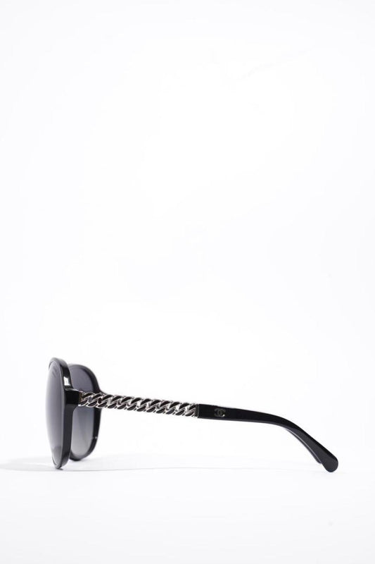 Chanel Chain Detail Polarized Sunglasses Acetate 135Mm