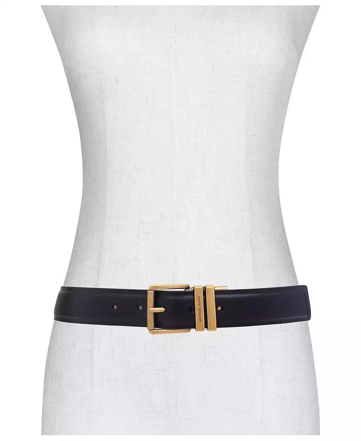 Micheal Kors Women's Flattened Edge Reversible Belt
