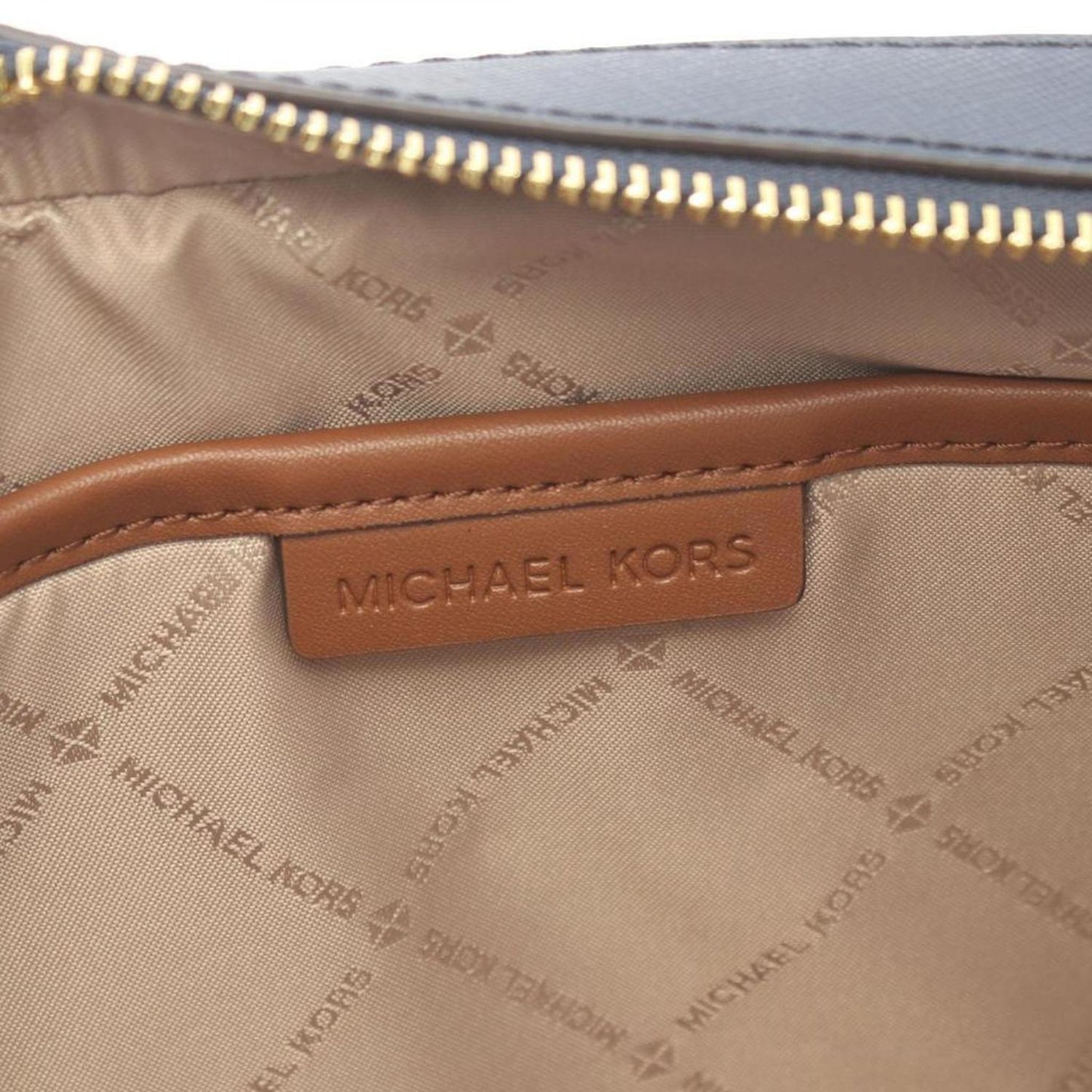 Michael Kors Jet Set Leather Shoulder Bag (Pre-Owned)