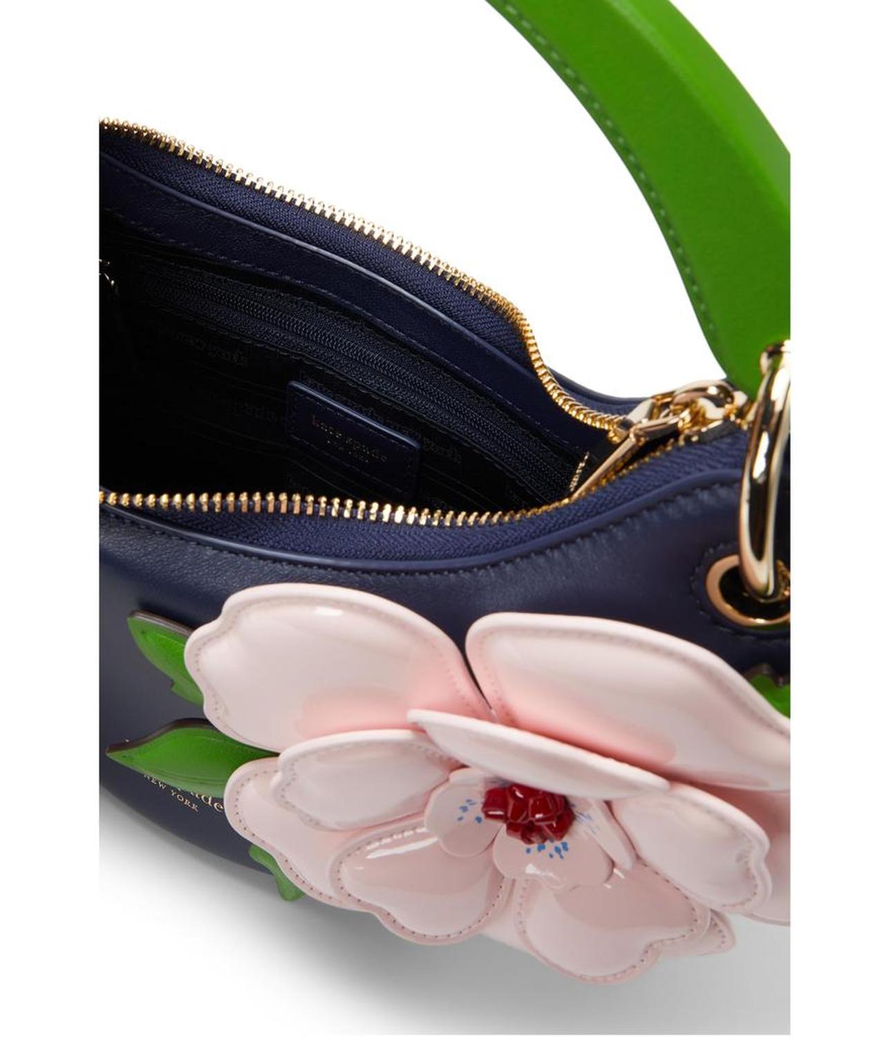 Expo Floral Top Handle Bag