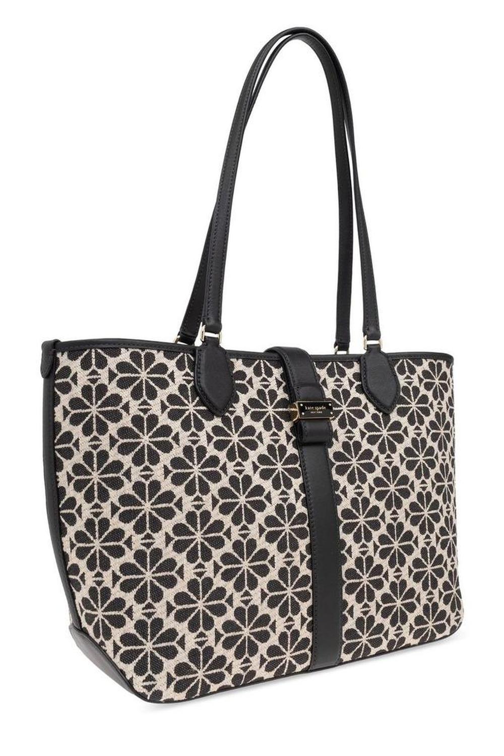 Kate Spade Spade Flower Jacquard Medium Open Tote Bag