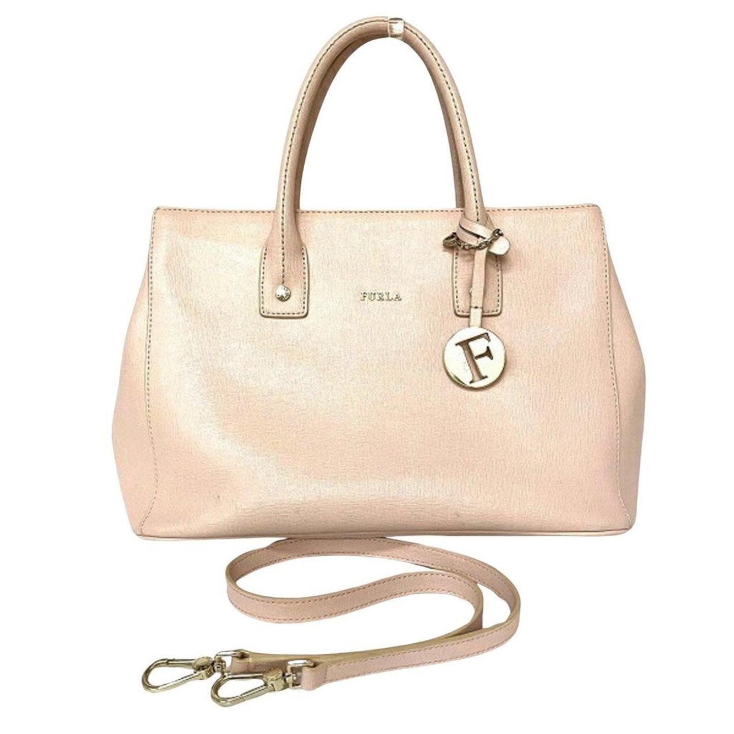 Furla Leather Tote Bag (Pre-Owned)