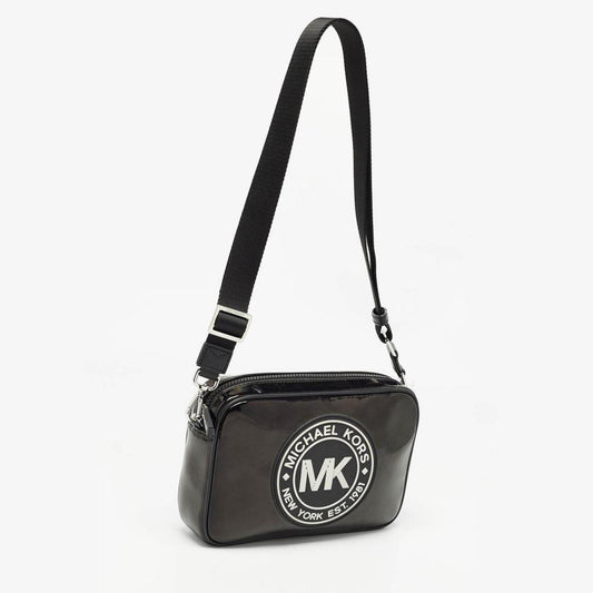 Michael Kors Patent Leather Fulton Crossbody Bag