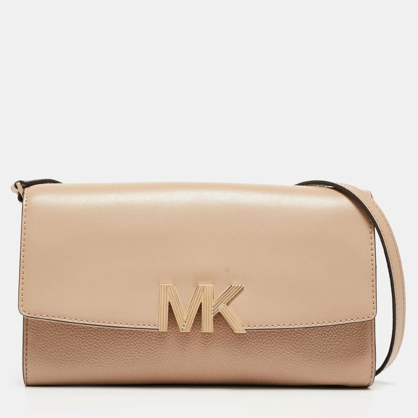 Michael Kors Leather Montgomery Clutch Bag