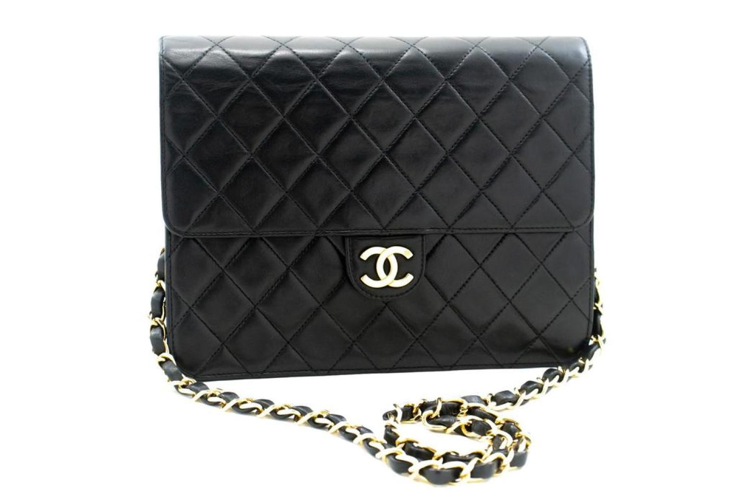 Chanel Quilted Leather Shoulder Bag (Pre-Owned)