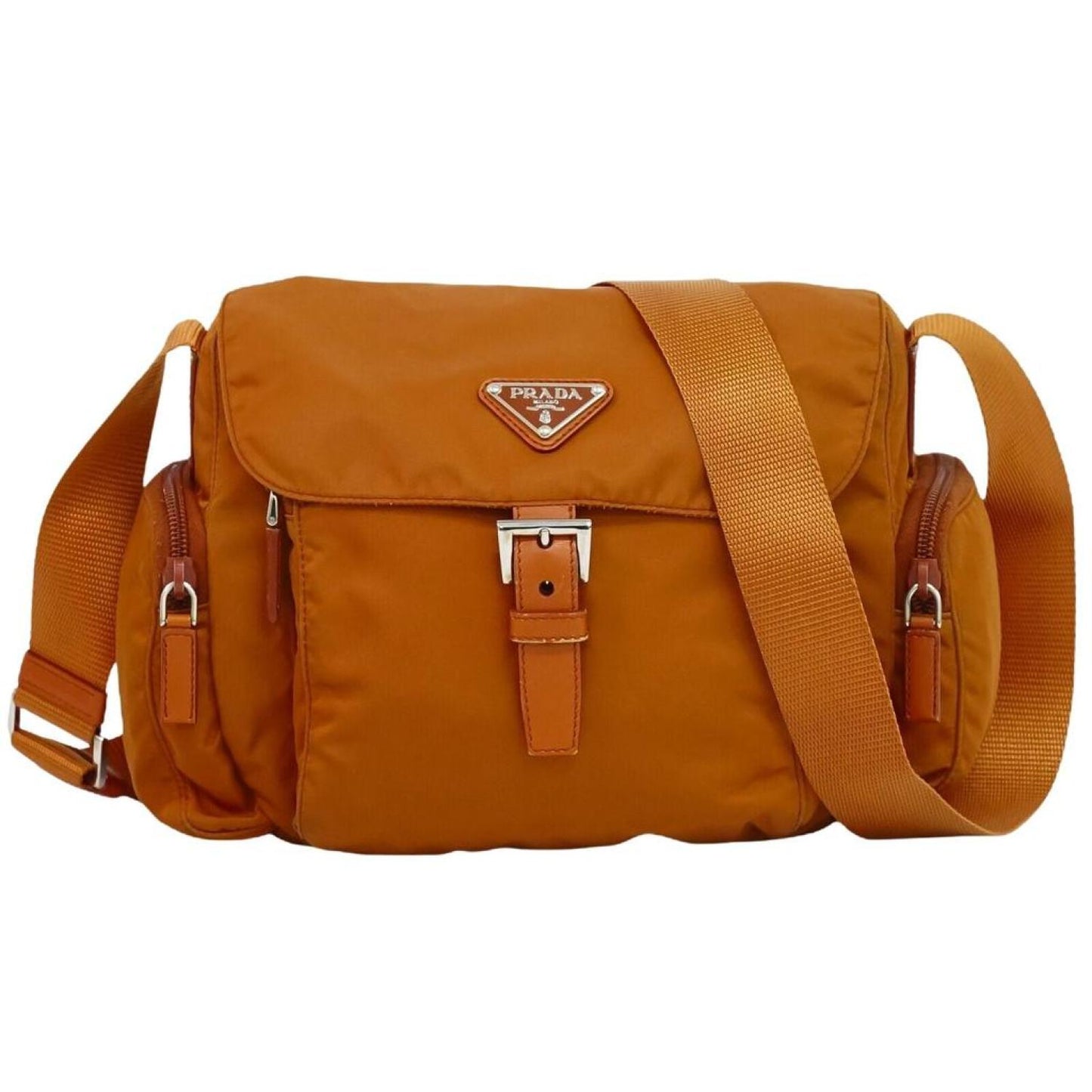 Prada Tessuto Synthetic Shoulder Bag (Pre-Owned)