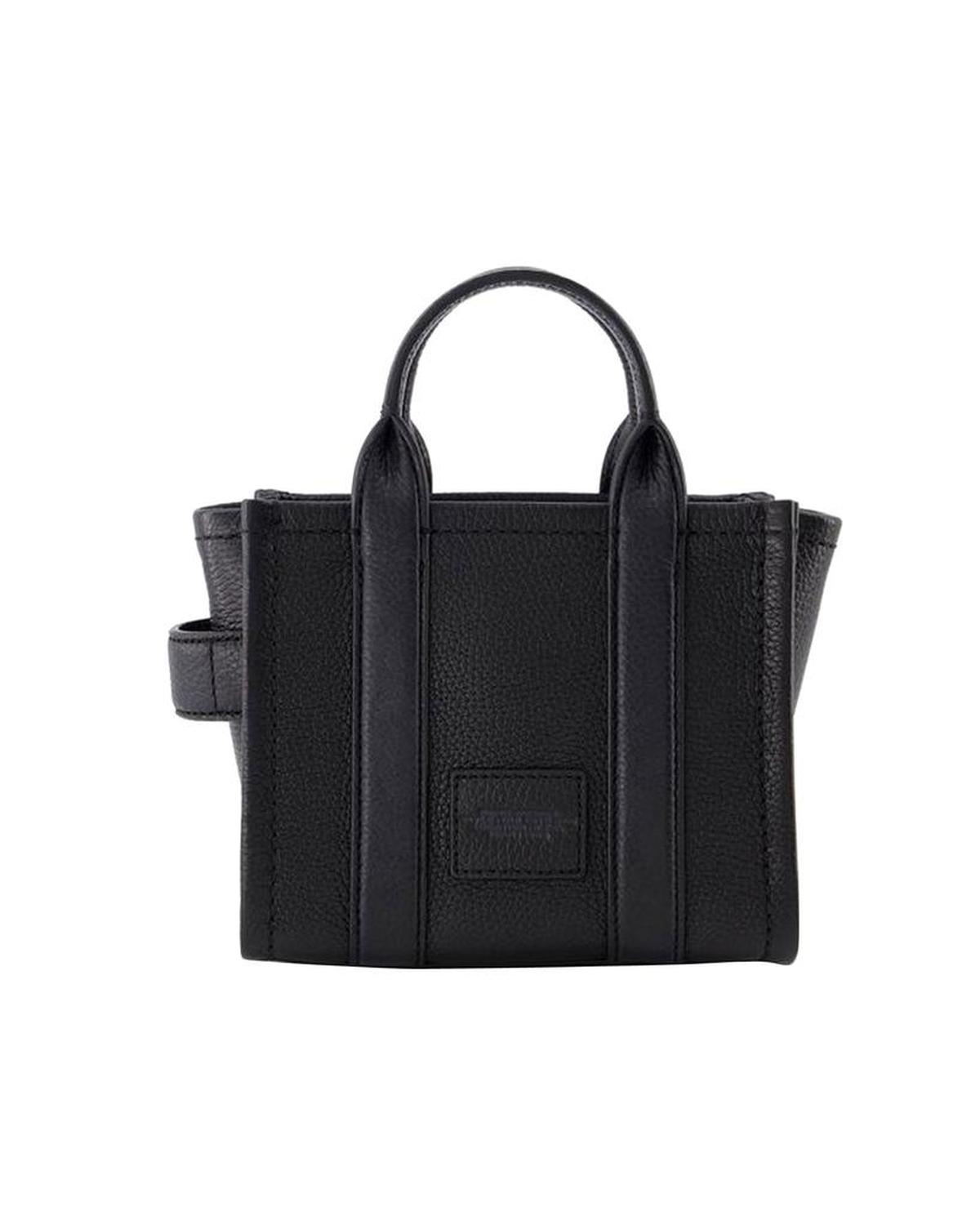The Mini Crossbody Tote - Marc Jacobs - Leather - Black