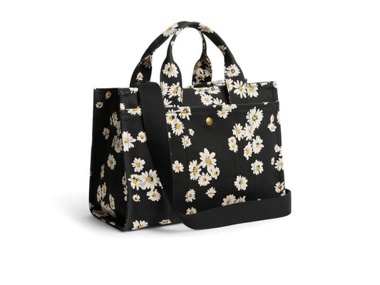 Cargo Tote with Floral Print