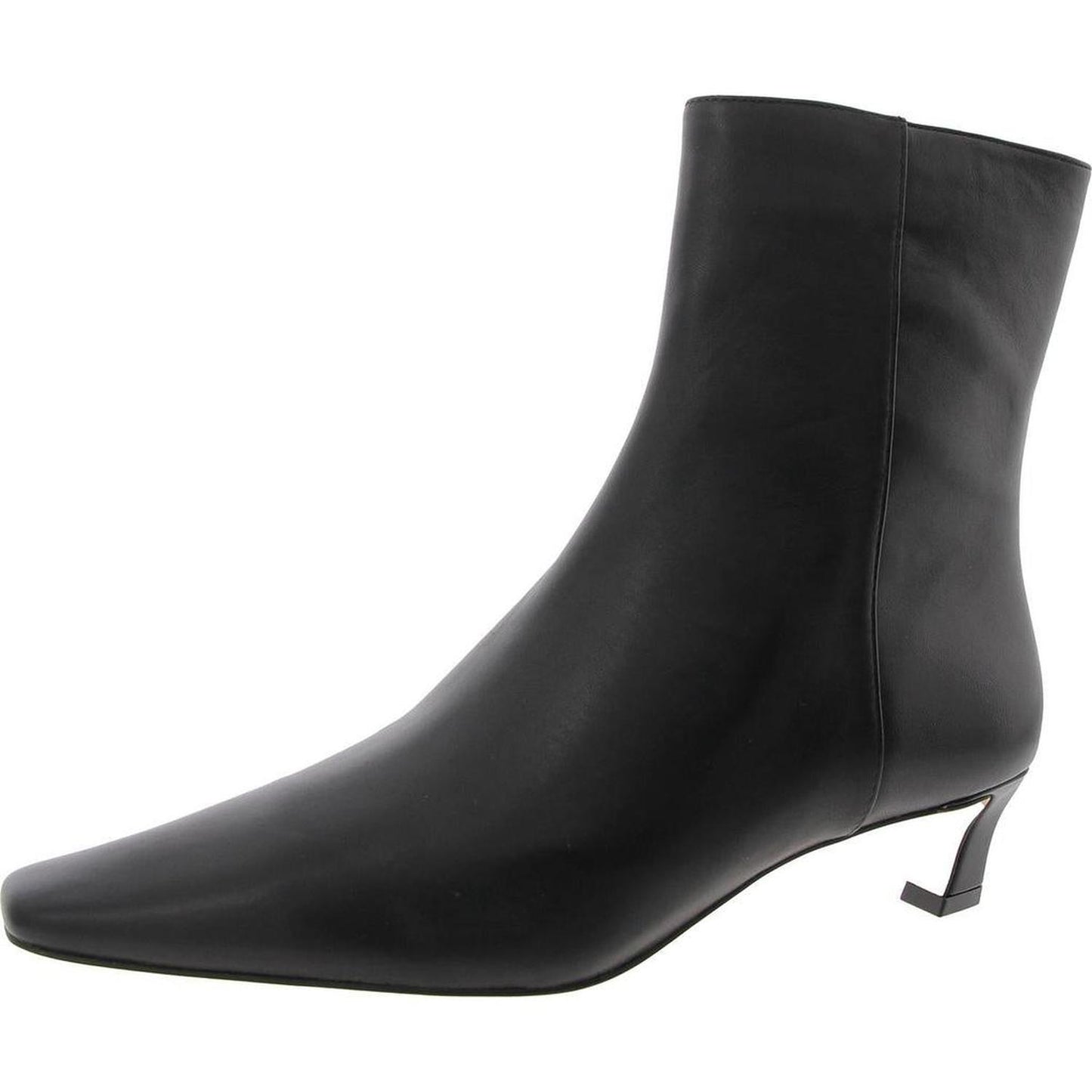 40F4CSMESL Womens Zipper Leather Booties