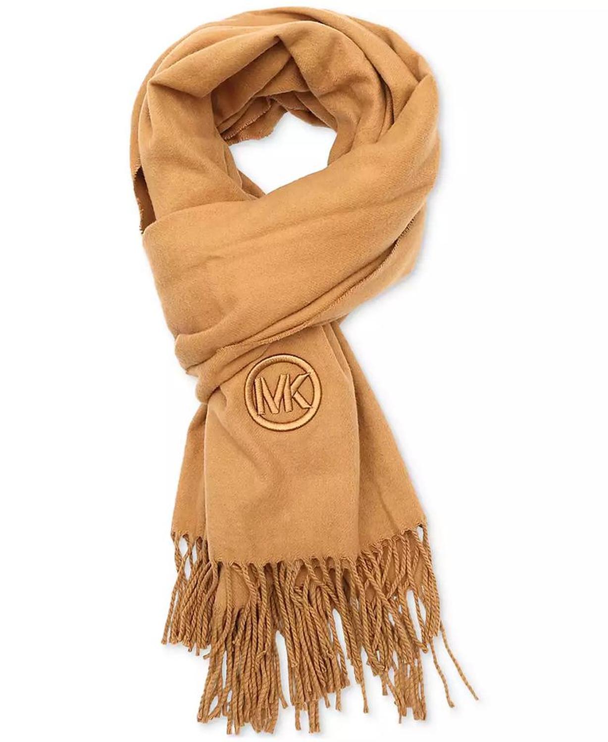 Women's Embroidered Fringe Scarf