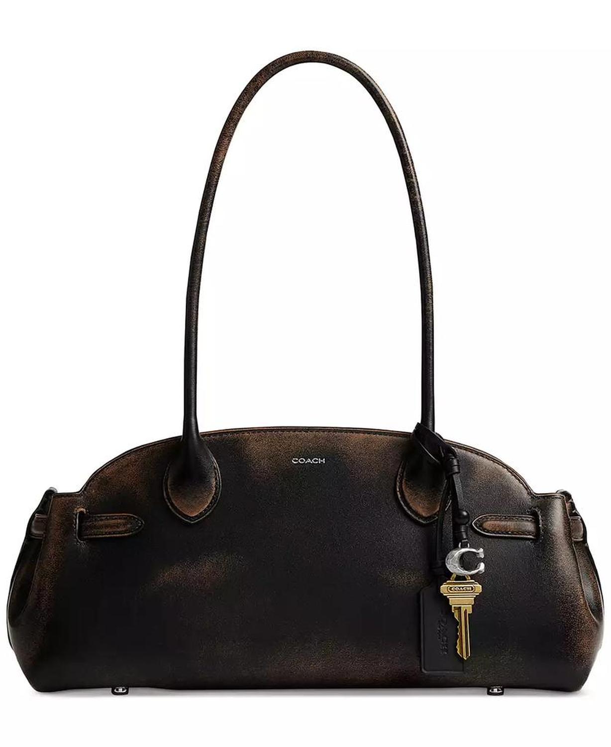 Empire Medium Leather Carryall Bag 34