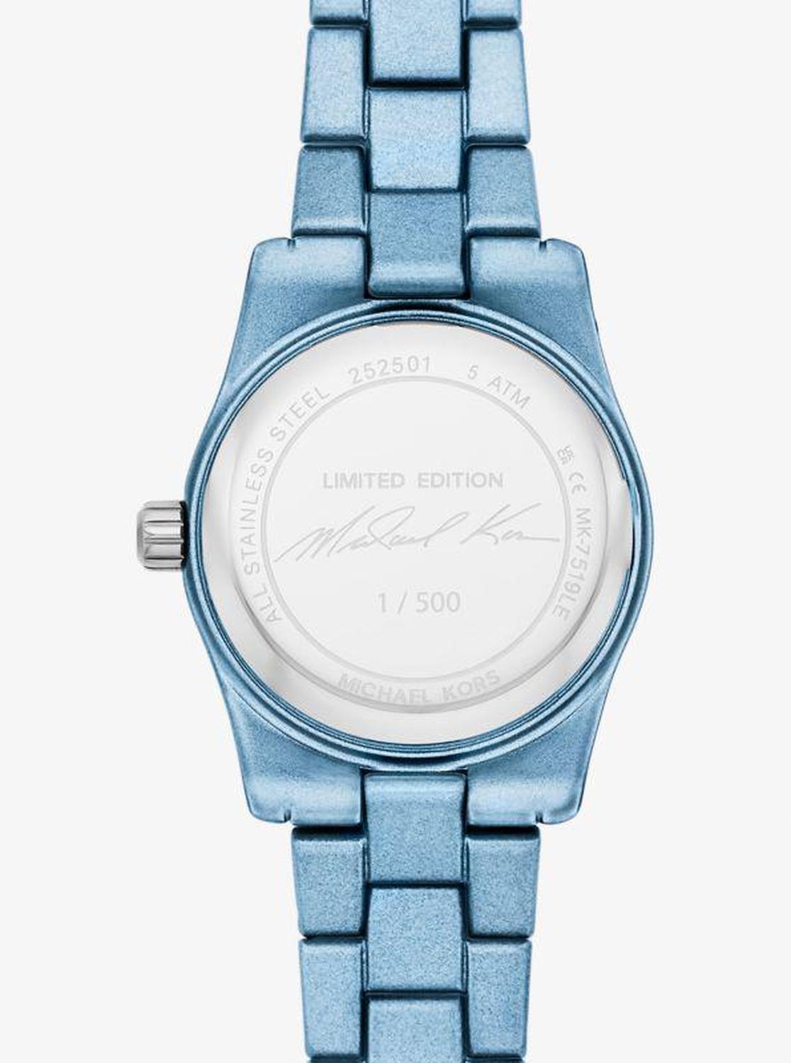 Limited-Edition Petite Lexington Blue-Tone Watch