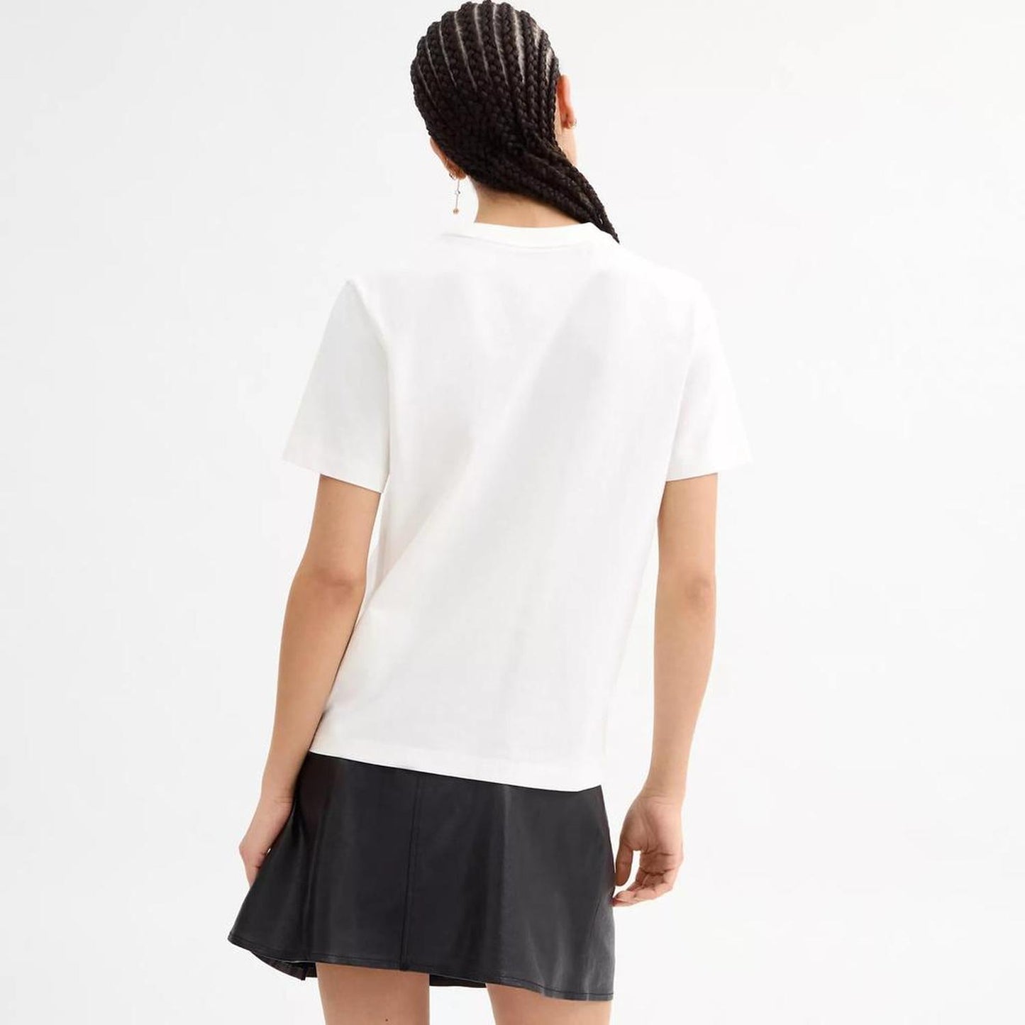 Butterfly Signature Square Classic T Shirt In Organic Cotton