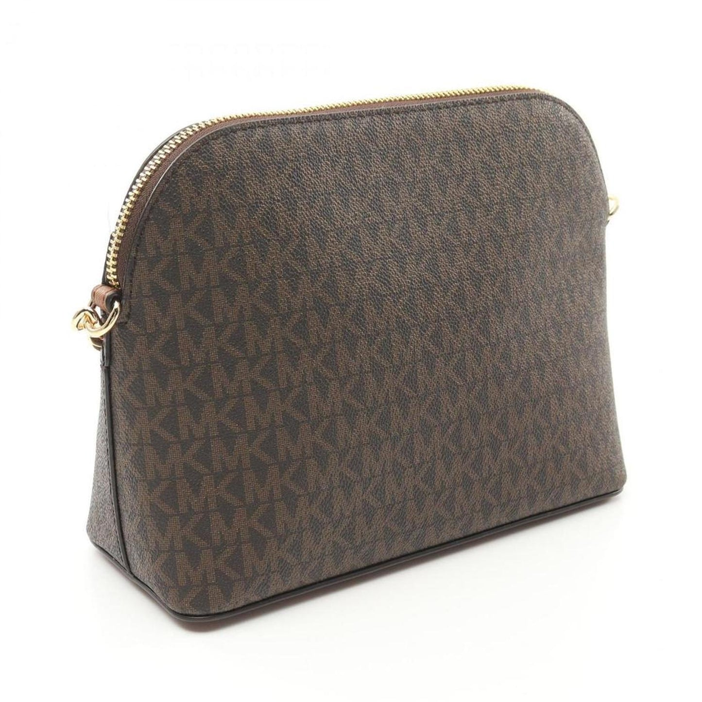 Coated Canvas Leather Shoulder Bag Weekend Bag (Pre-Owned)