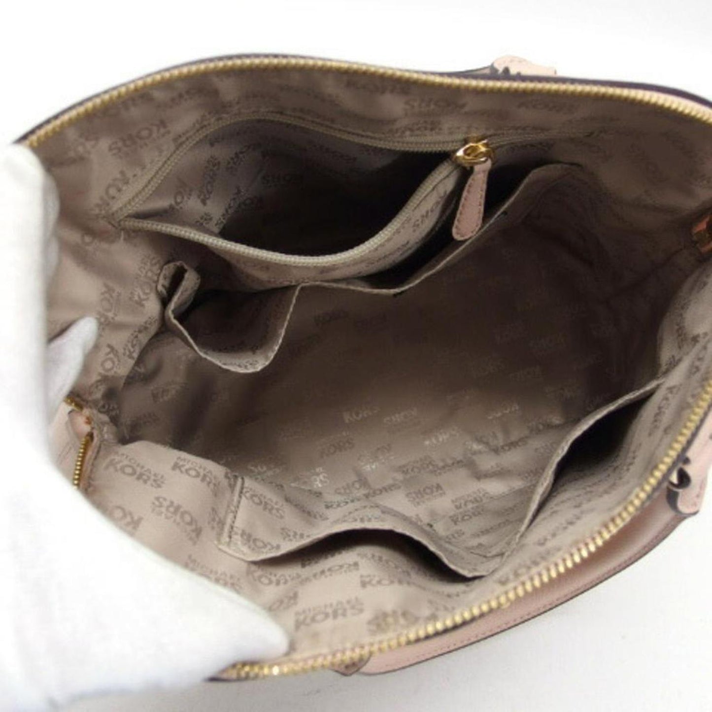 Leather Handbag Shoulder Bag (Pre-Owned)