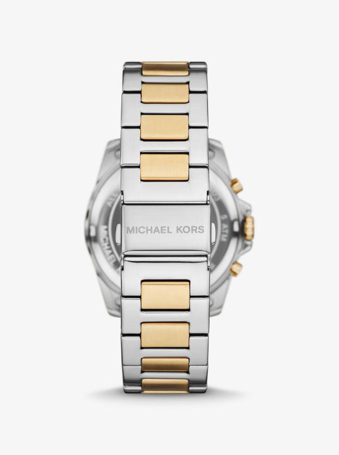Oversized Alek Two-Tone Watch