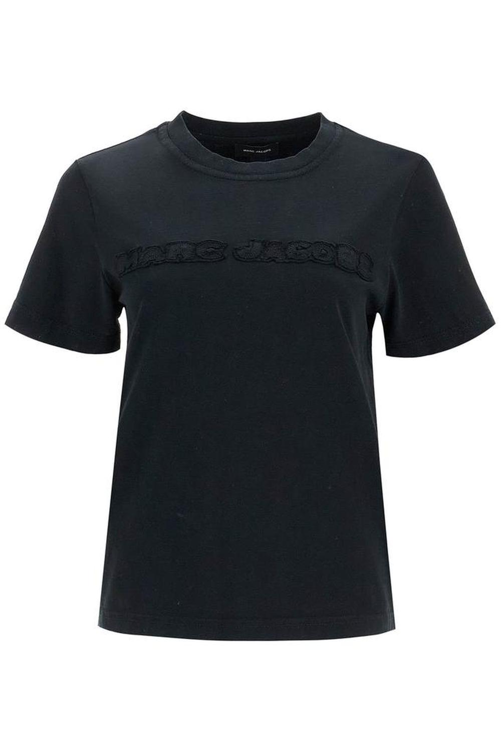 Women's T-Shirt With Patch Logo Design