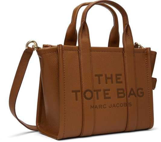 Brown 'The Leather Small' Tote