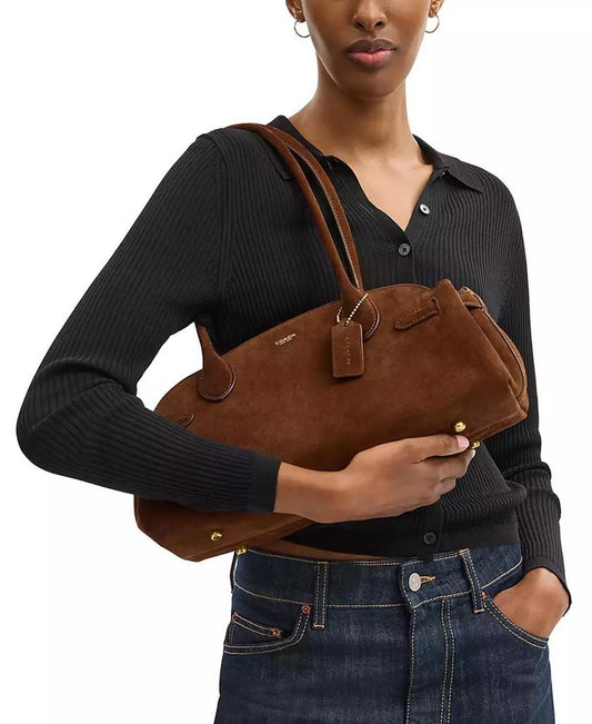 Suede Empire Carryall 34