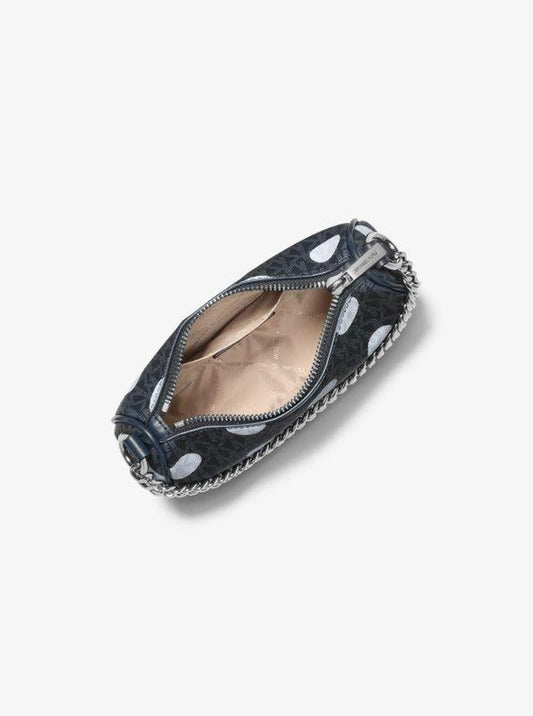 Carmela Small Polka Dot and Signature Logo Pochette