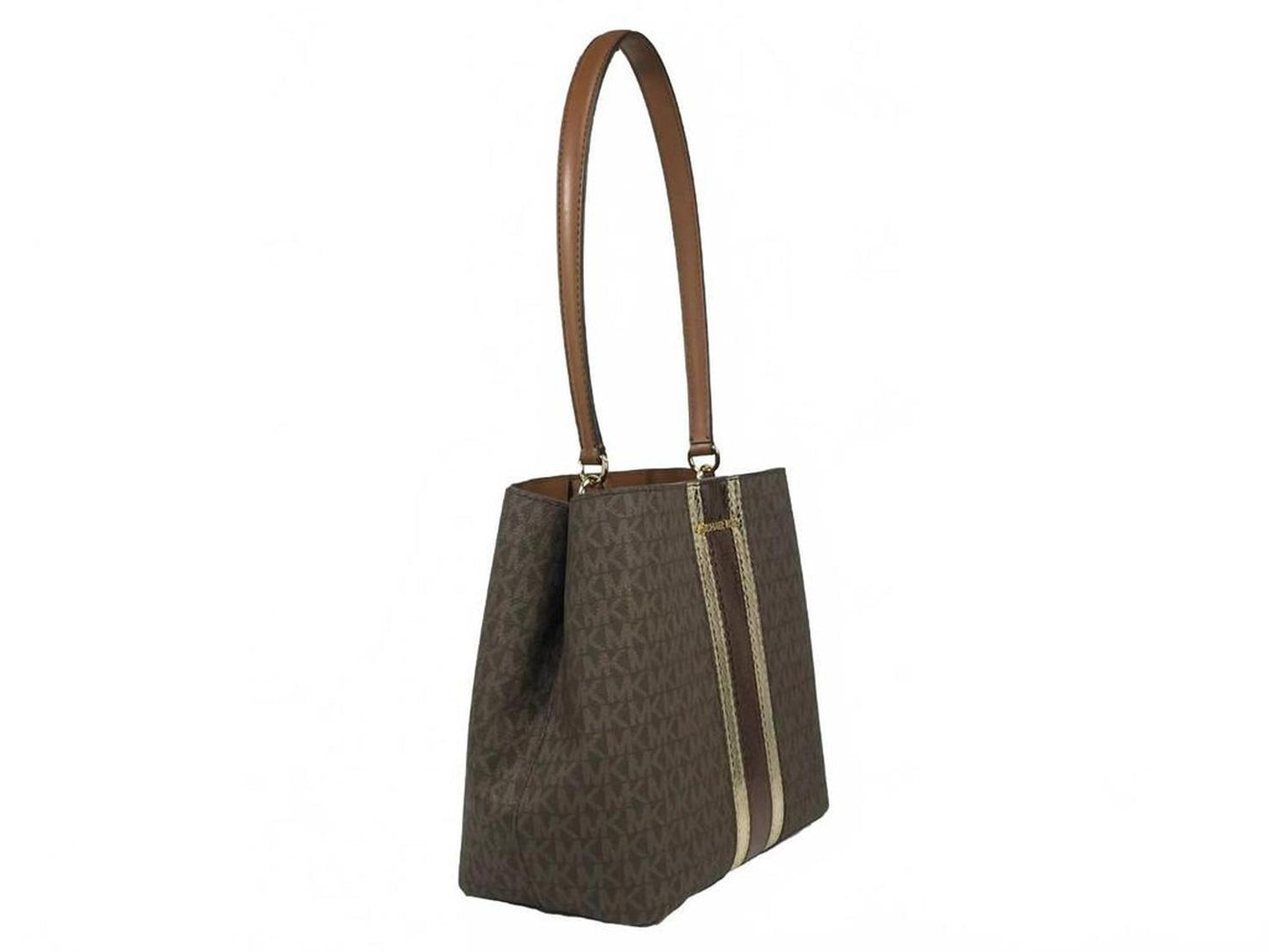 Medium Pratt Bucket Shoulder Bag In Brown