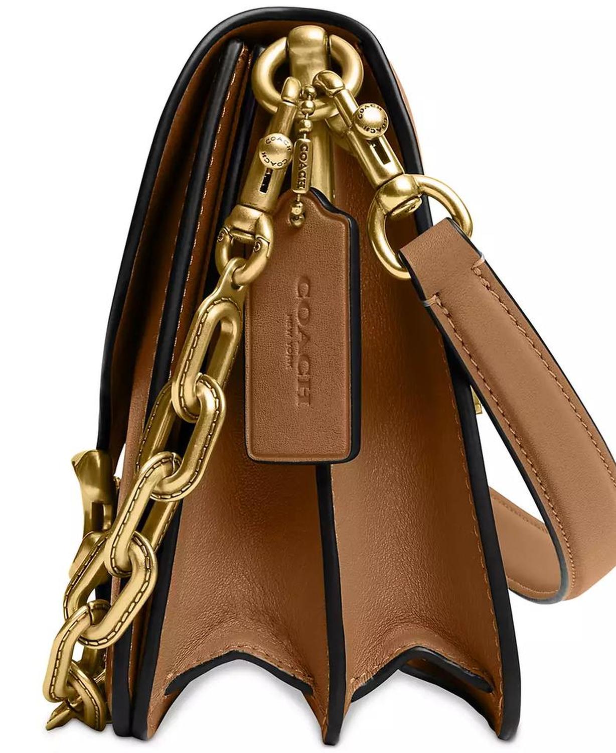 Chain Tabby Leather Small Shoulder Bag