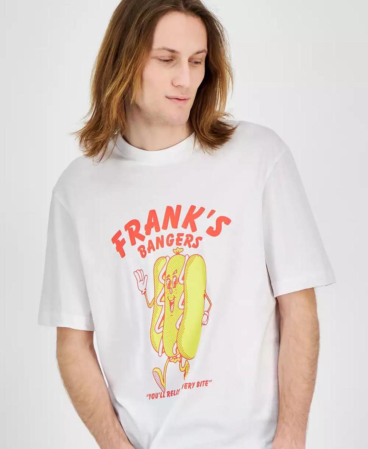 Men's Nugotacos Short Sleeve Crewneck Graphic T-Shirt