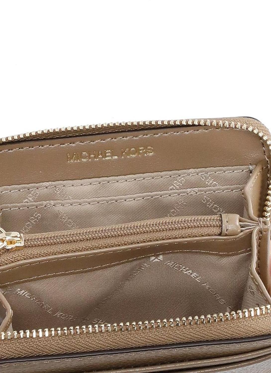 Michael Michael Kors Jet Set Small Zip-Around Card Case