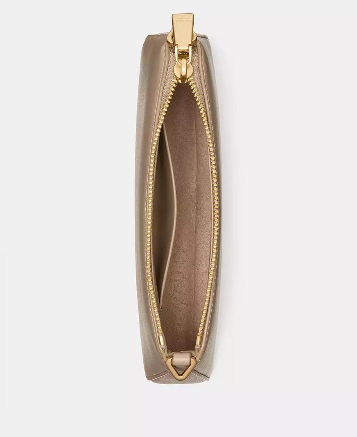 Grace Fine Grain Leather Pochette Shoulder Bag