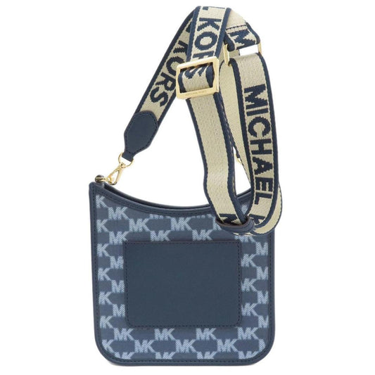 Michael Kors Signature Canvas Shoulder Bag (Pre-Owned)