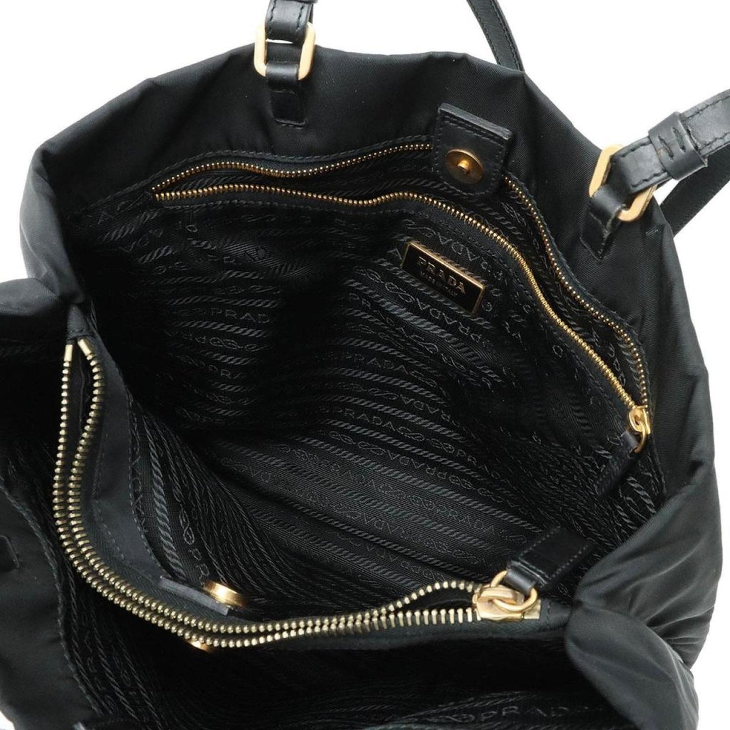 Prada Tessuto Synthetic Tote Bag (Pre-Owned)
