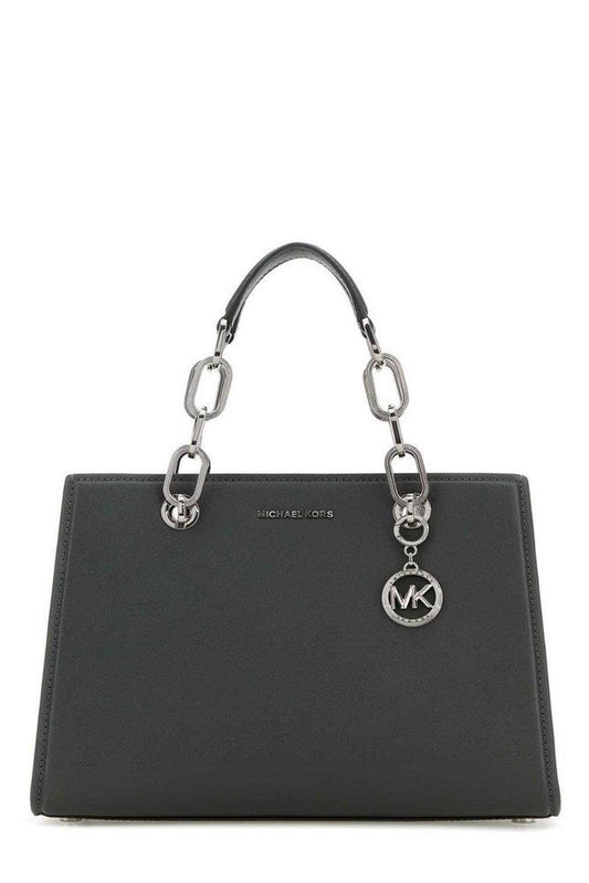 Michael Kors Medium Cynthia Logo Lettering Satchel Bag