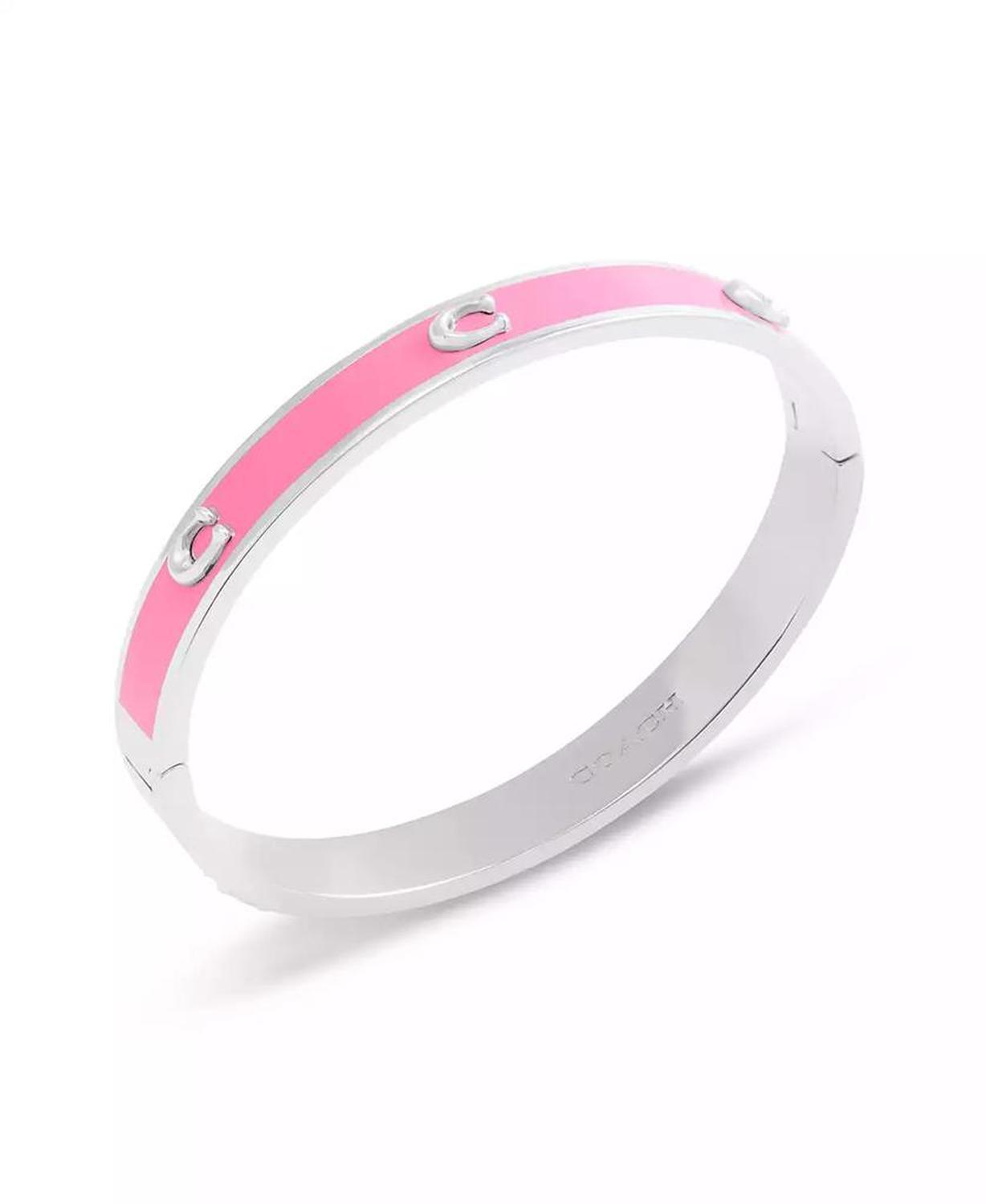 Signature C Enamel Bangle Bracelet