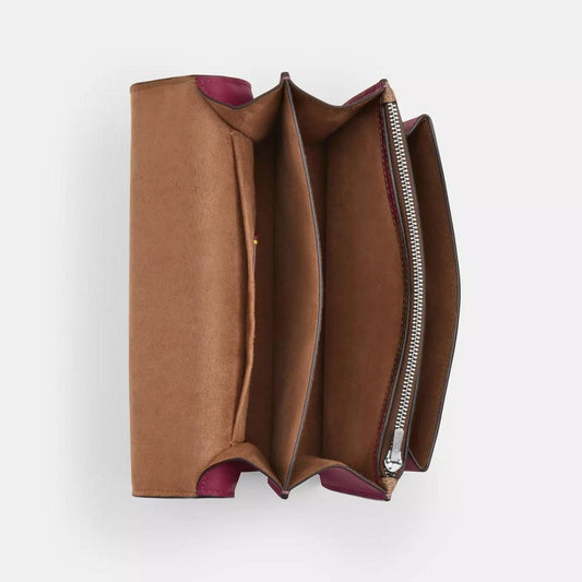 Klare Crossbody Bag In Signature Canvas With Bow Print