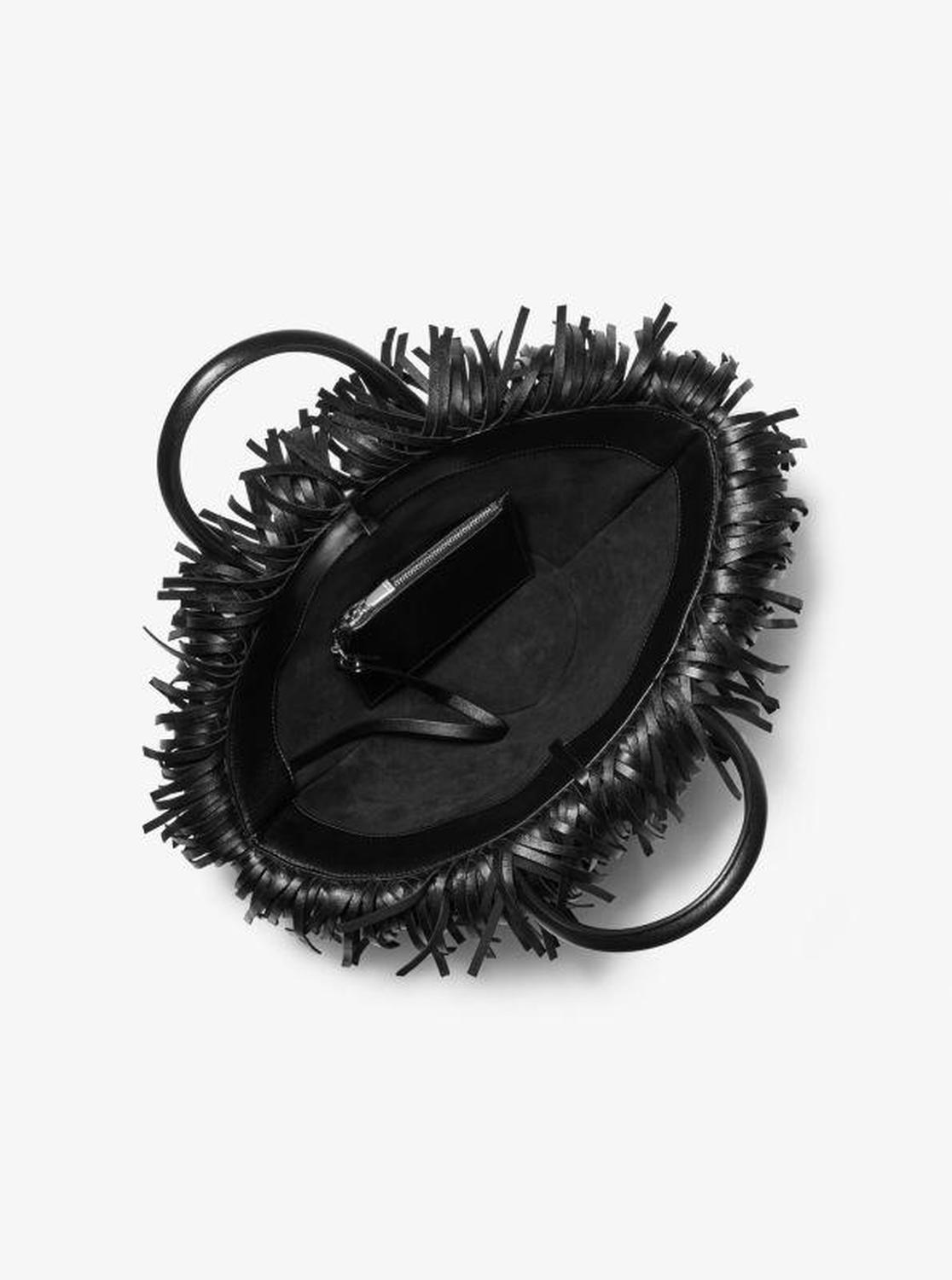 Sardinia Mini Hand-Woven Leather Basket Tote Bag