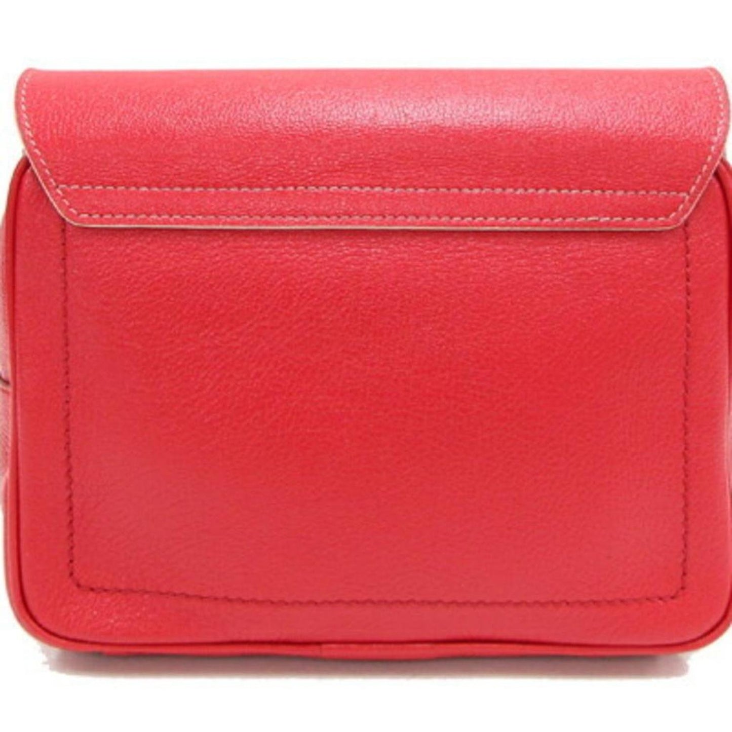 Leather Pochette Shoulder Bag (Pre-Owned)