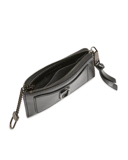 Utility Snapshot Leather Top Zip Multi Wallet