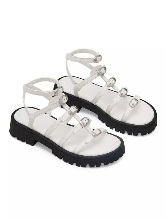 Kiki Leather Gladiator Sandals