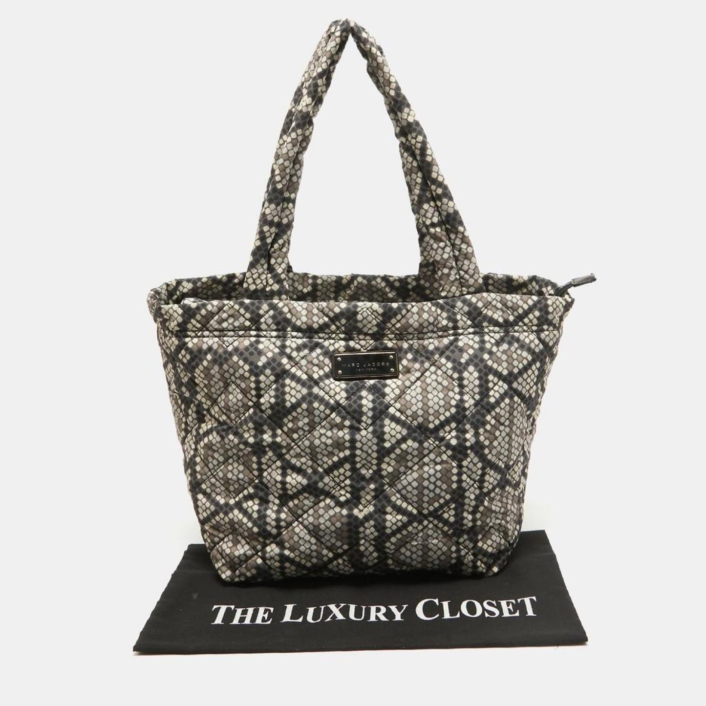 Marc Jacobs Multicolor Printed Nylon Zip Tote