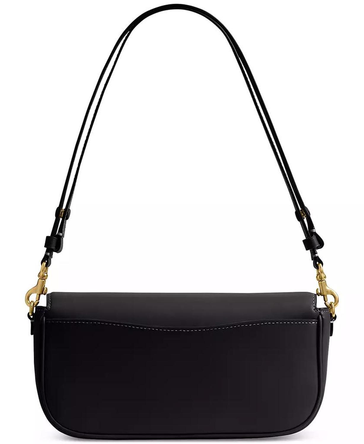 Brook Small Leather Flap Chain Bag